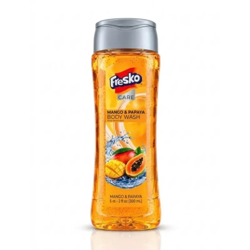 Gel de Baño Fresko Care Mango & Papaya - Botella de 355 ml