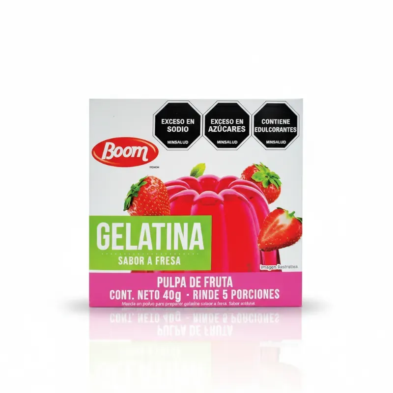 Gelatina de Fresa