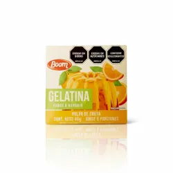 Gelatina de Naranja