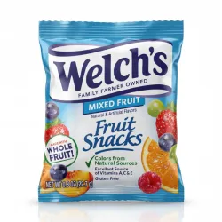 Gomitas de Frutas Variadas Welch's Fruit Snacks Mixed Fruit - Paquete de 0.8 oz (22.7 g)