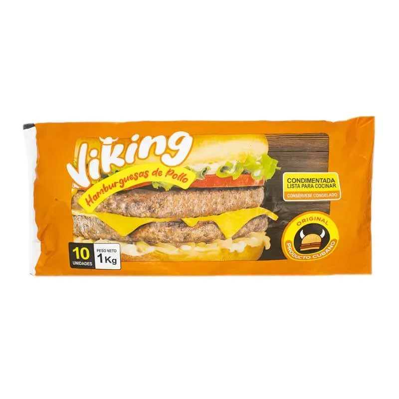 Hamburguesas de Pollo