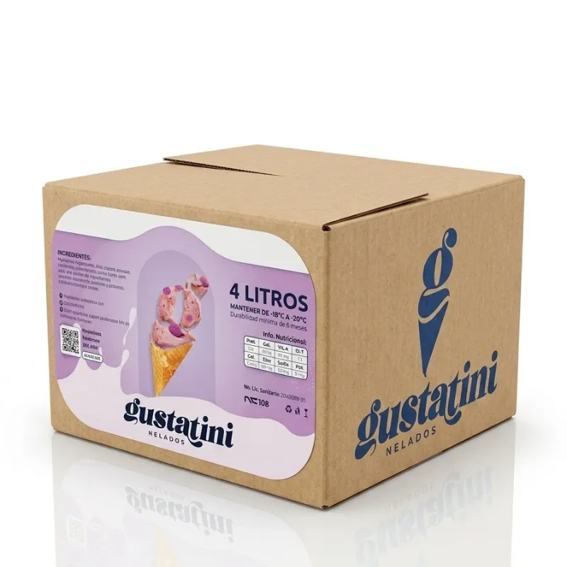 Helado de Vainilla Gustatini - 4 L