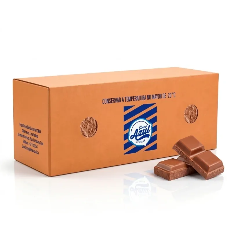 Helado Nestlé Línea Azul Sabor Chocolate - Caja Formato Familiar de 4.5 L