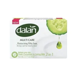 Jabón de Baño Dalan Pepino Fresco y Leche - 90 g