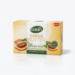 Jabón de Tocador Dalan Cream Soap Cocoa Butter (Manteca de Cacao) - Pastilla de 3.17 oz (90 g)