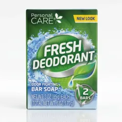 Jabón de Tocador Fresh Deodora - 2 unidades (85g c/u)