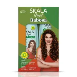 Kit Champú y Acondicionador Skala Brasil Babosa (Aloe Vera) - 2 x 325 ml
