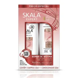 Kit Champú y Acondicionador Skala Expert Bomba de Biotina - 2 x 325 ml