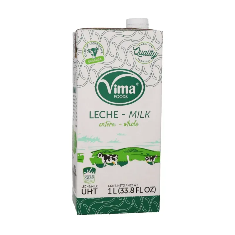 Leche entera de vaca Vima