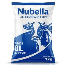 Leche Entera en Polvo Nubella - 1 kg