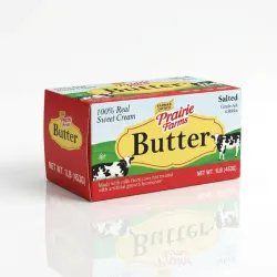 Mantequilla con Sal PRAIRIE - 1 libra (aprox. 454 g)