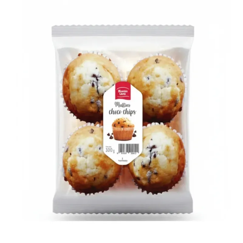 Muffins Pepitas de Chocolate Montes Lara - 300g