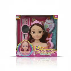 Muñeca Brianna Beauty Girl Castaña.