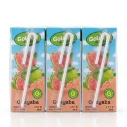 Pack de Jugo de Guayaba GOLIATH - 3 unidades × 200 ml
