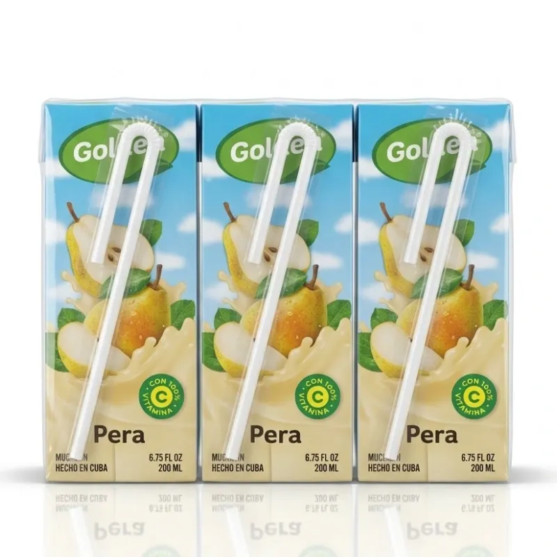 Pack de Jugo de Pera GOLIATH - 3 unidades × 200 ml