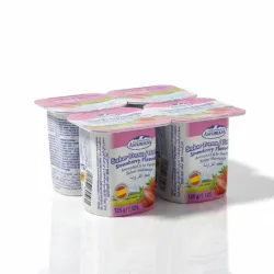 Pack de yogurt La Asturiana sabor Fresa 4x125g
