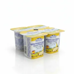 Pack de yogurt La Asturiana sabor Platano 4x125g