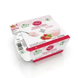 Pack de Yogurt Vima sabor a Fresa - 4x100g