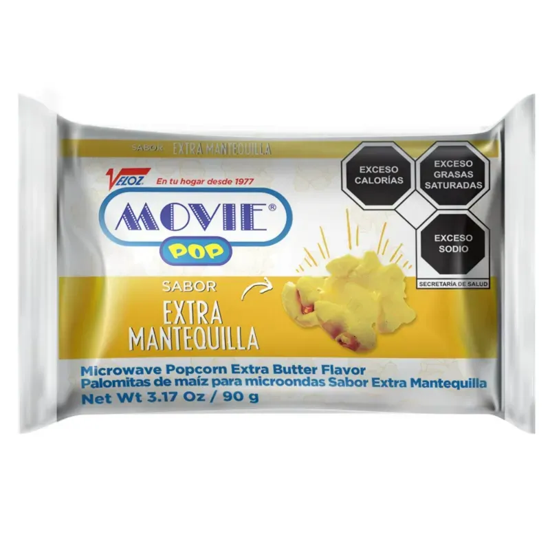 Palomitas con sabor Extra Mantequilla