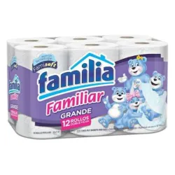 Papel Higiénico Familiar Familia - Pack 12 rollos