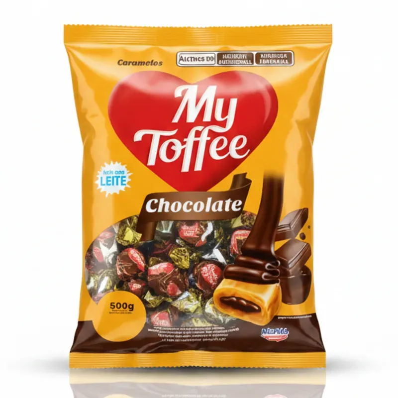 Paquete de Caramelos de Leche Rellenos de Chocolate My Toffe - 500g