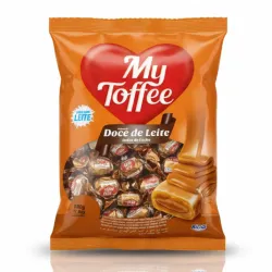 Paquete de Caramelos de Leche Rellenos de Dulce de Leche My Toffe - 500g