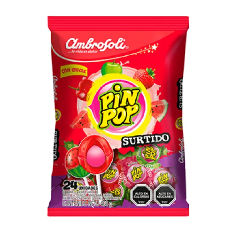 Paquete de Chupachupa Surtido PinPon