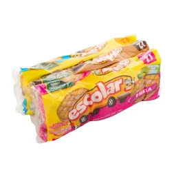 Paquete de galletas escolares de Vainilla