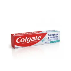 Pasta de Dientes Colgate Baking Soda & Peroxide Whitening (Frosty Mint) - Caja de 6.0 oz (170 g)