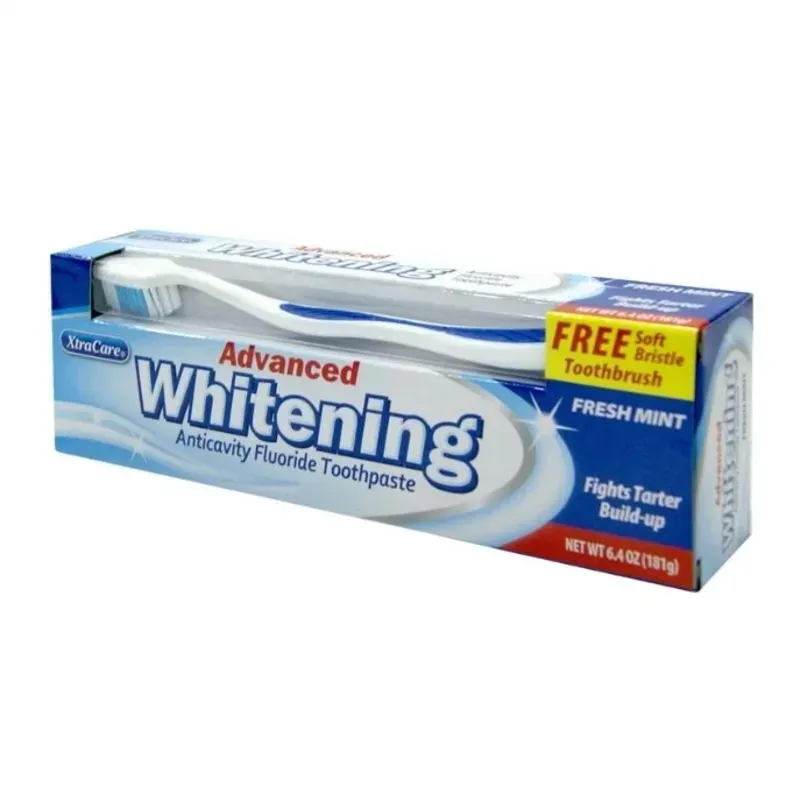 Pasta de Dientes Whitening XtraCare con cepillo de dientes incluido