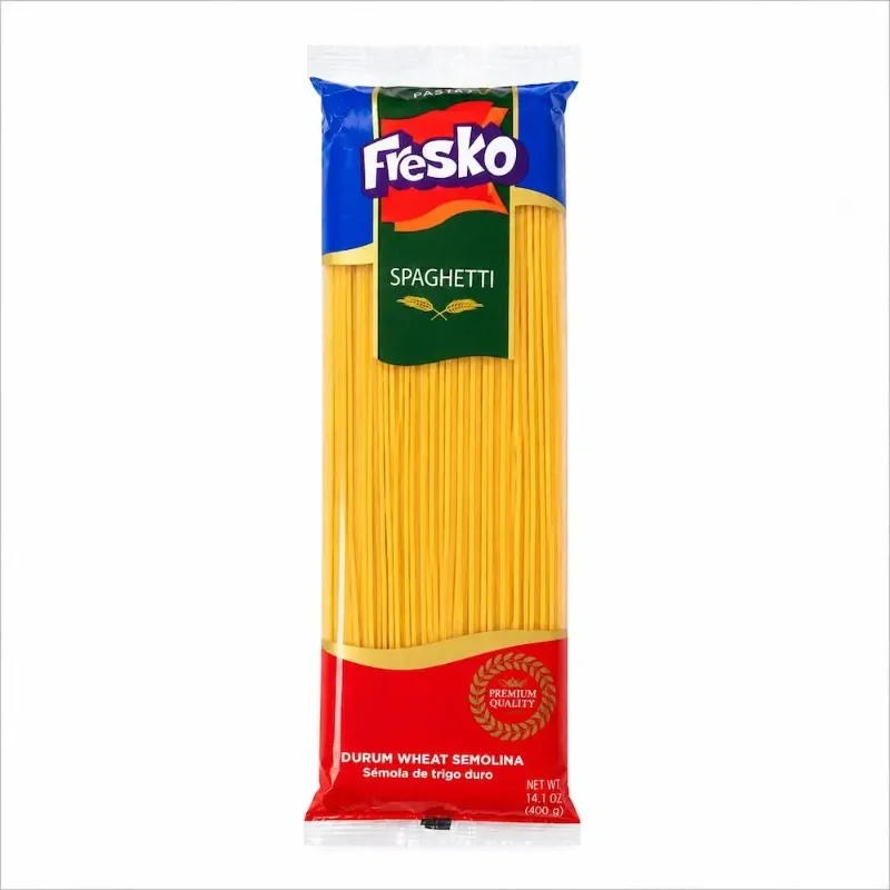 Pasta Spaghetti Fresko (Sémola de Trigo Duro) - Paquete de 14.1 oz (400 g)