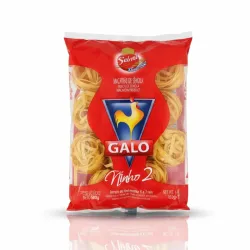 Pasta tallarines en forma de Nido Galo