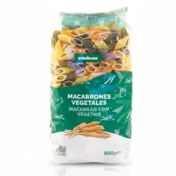Pastas de macarrones de vegetales Coviran 