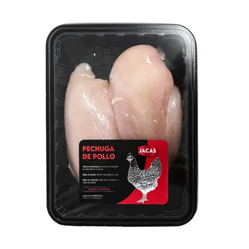 Pechuga de Pollo en bandeja sellada al vacío importada 