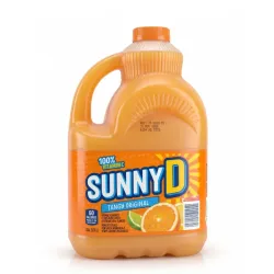 Ponche Cítrico SunnyD Tangy Original (Con Sabor a Naranja) - Galón de 1 Galón (3.78 L)