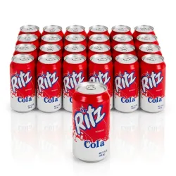 Refresco Ritz Cola - Paquete de 24 Latas (355 ml / 12 fl oz c/u)