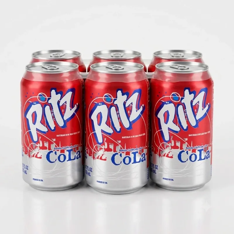 Refresco Ritz Cola - Paquete de 6 Latas (355 ml / 12 fl oz c/u)