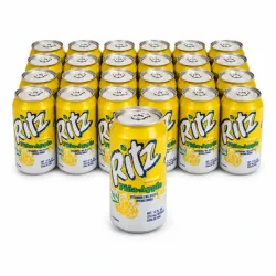 Refresco Ritz sabor Piña-Apple - Paquete de 24 Latas (355 ml / 12 fl oz c/u)