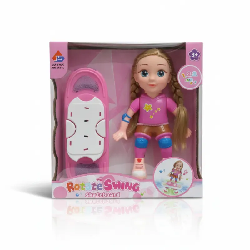 "Rotate Swing Skateboard": ¡La Muñeca Más Extrema y Musical!