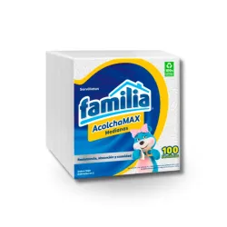 Servilletas Acolchamax Mediana Familia - 100 unidades
