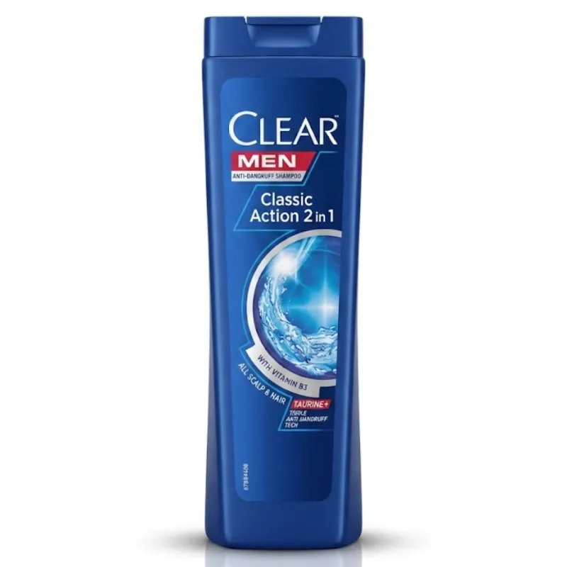 Shampoo Classic Action 2en1 Clear - 250 ml