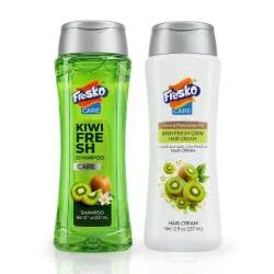 Shampoo y Acondicionador Fresko de Kiwi Fresh - 355 ml cada uno