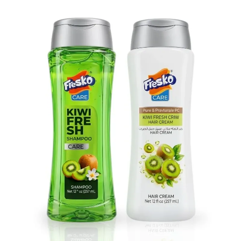 Shampoo y Acondicionador Fresko de Kiwi Fresh - 355 ml cada uno