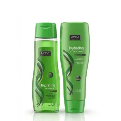 Shampoo y Acondicionador Hidratante Simply - 355 ml cada uno