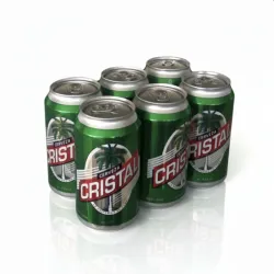 SixPack de Cerveza Cristal - 6 unidades
