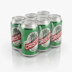 SixPack de Cerveza Cristal - 6 unidades