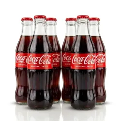 Sixpack de Coca Cola - 6 botellas × 250 ml