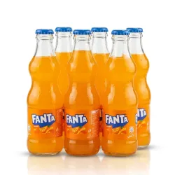 Sixpack de Fanta - 6 botellas × 250 ml