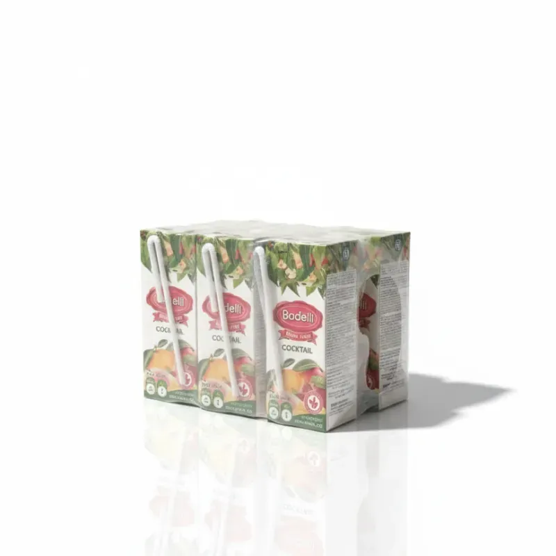 Sixpack de jugo coctel Badelli 