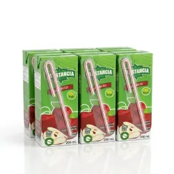 Sixpack de Jugo de Manzana La Estancia - 6 unidades (200 ml c/u)